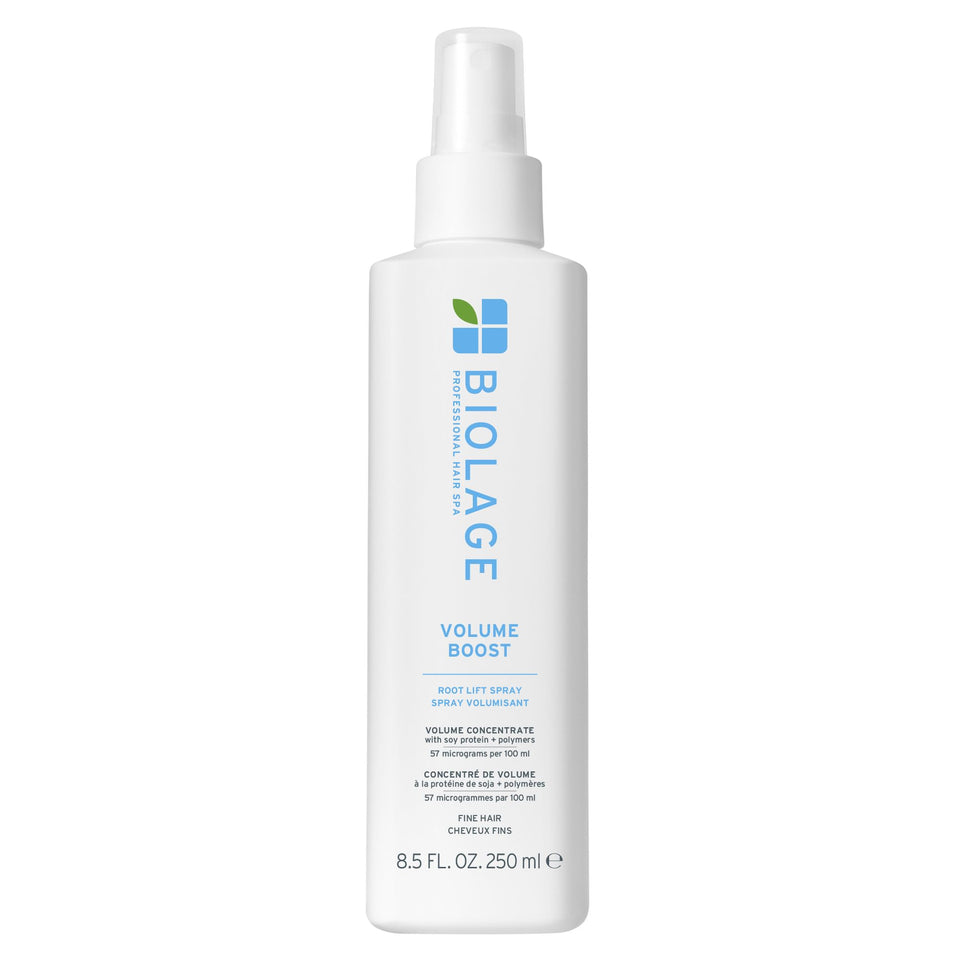 Biolage bottle front packaging shows product and benefits