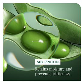 Biolage bottle in hand showing 8.4 fl oz scale and portability benefit