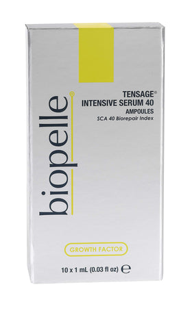 biopelle ampoule opened with solution pouring, highlighting single-use hygiene benefit