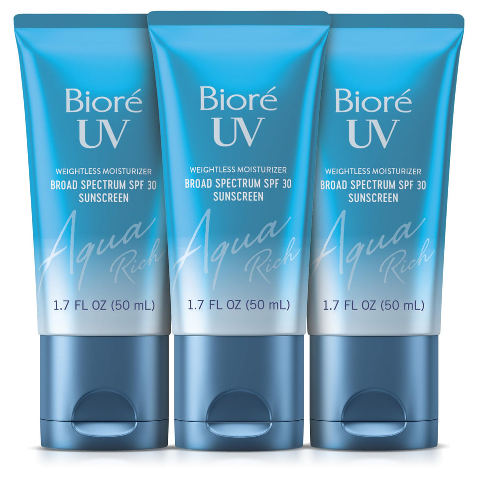 Biore front packaging showing SPF 30 protection and benefits