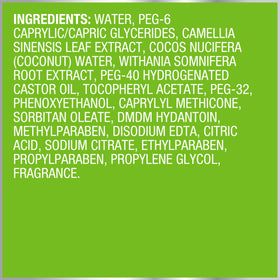 Bioré label close-up illustrating oil-free formula and gentle benefits