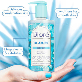 Bioré tube close-up highlighting label and creamy texture for clarity