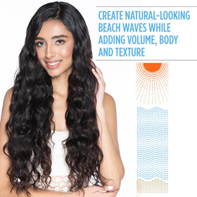 BioSilk spray nozzle dispensing fine mist to create even texture and effortless styling