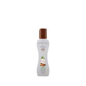 BioSilk front label showing product and benefits for shiny hair