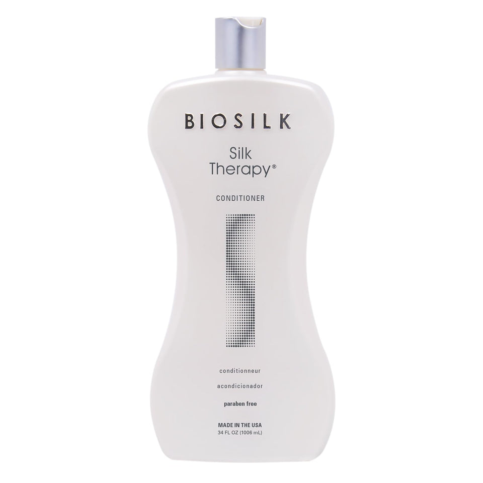 BioSilk front packaging 34 oz bottle showing brand and size for value