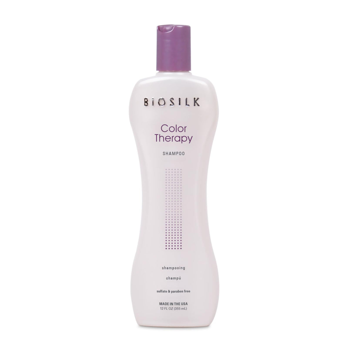 BioSilk front packaging showing bottle and label for clear product ID and trust