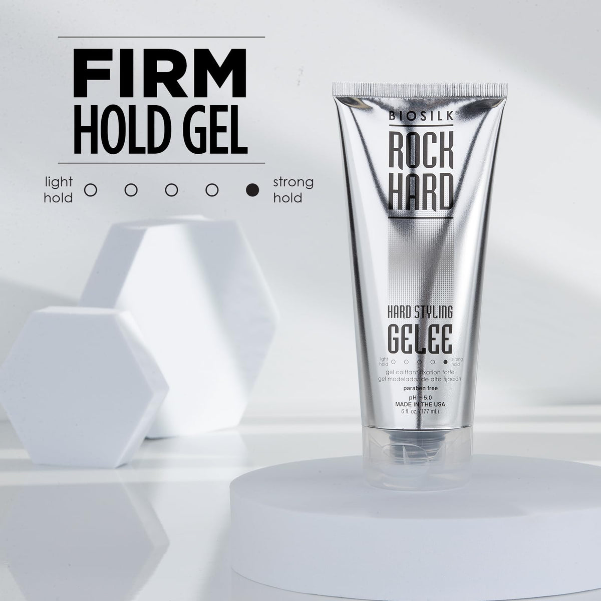 BioSilk gel texture close-up highlighting silky finish and smooth application