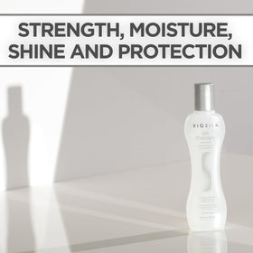 BioSilk applied to damp hair helping detangle and smooth
