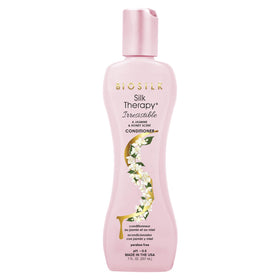 BioSilk front packaging showing 7 oz bottle and jasmine-honey label for visible styling benefits