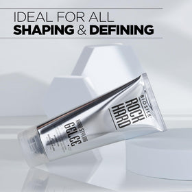 BioSilk Rock Hard Gel on hands demonstrating easy spread and firm hold