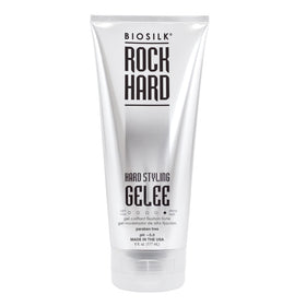 BioSilk Rock Hard Gel front packaging showing brand and product benefits