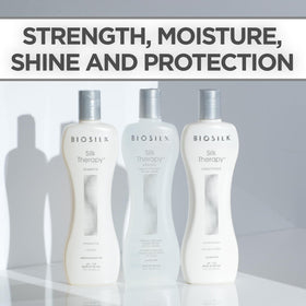 BioSilk shampoo pump dispensing foam for gentle effective cleansing
