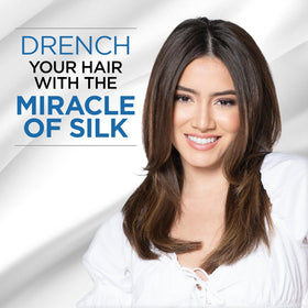 BioSilk shampoo creamy lather texture close-up for gentle cleansing benefit
