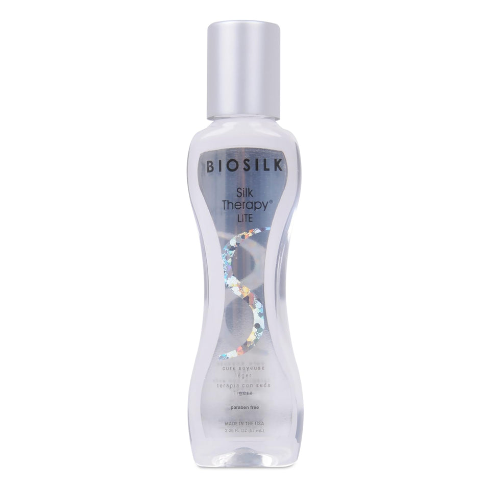 BioSilk lightweight bottle front view showing sleek design and brand