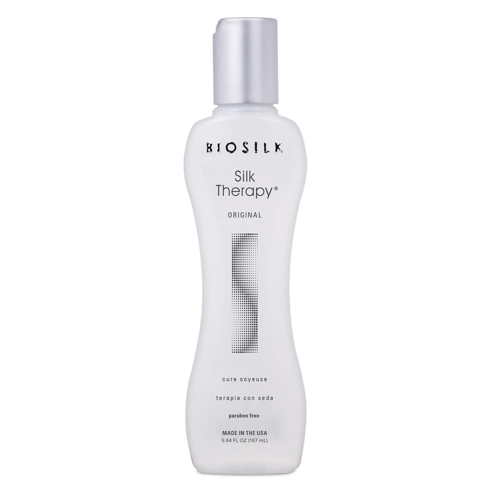 BioSilk front bottle showing label and size for trustworthy shine