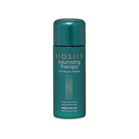 BioSilk front jar showing label and compact size for travel convenience