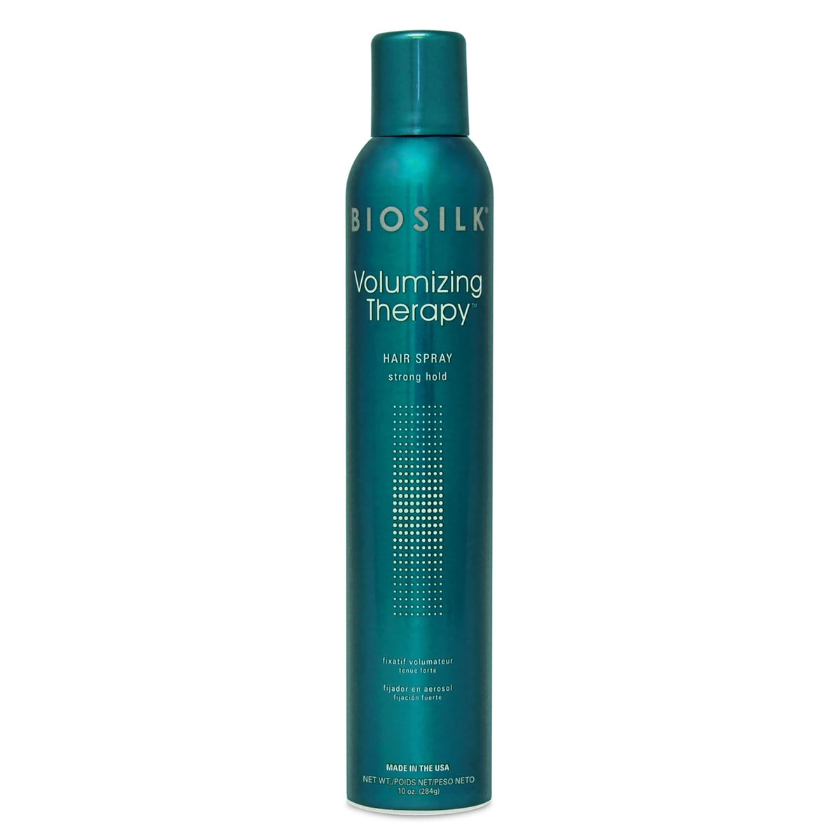 BioSilk front bottle view showing product and bold branding for instant recognition and confidence