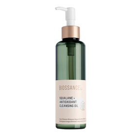 Biossance front packaging showing label and 6.7 oz bottle for clarity