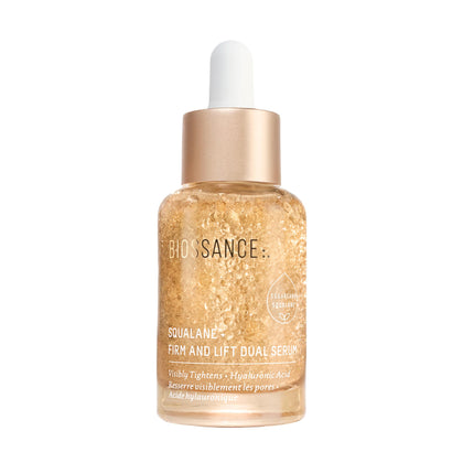 BIOSSANCE front bottle view showing clean packaging and uplift benefits