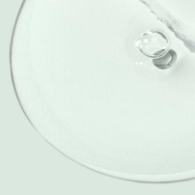Biossance emulsified milky rinse illustrating easy removal and clean finish