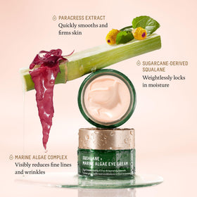 BIOSSANCE jar in hand showing compact travel-friendly size