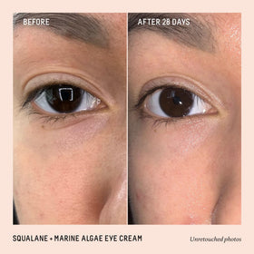 BIOSSANCE cream texture closeup highlighting lightweight hydration