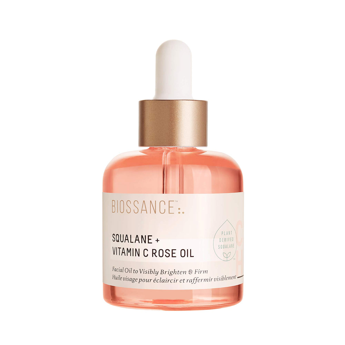 BIOSSANCE front packaging showing product and glow benefits