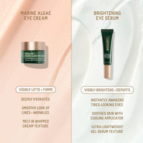 Ingredients panel of Biossance highlighting niacinamide and squalane
