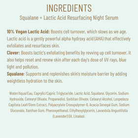 Biossance serum on skin macro view showing fast absorption and refined texture