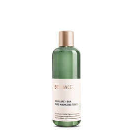 Biossance toner front label showing product and size for quick identification and trust