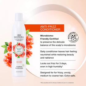Biotera back label with ingredients and microbiome-friendly certification benefit