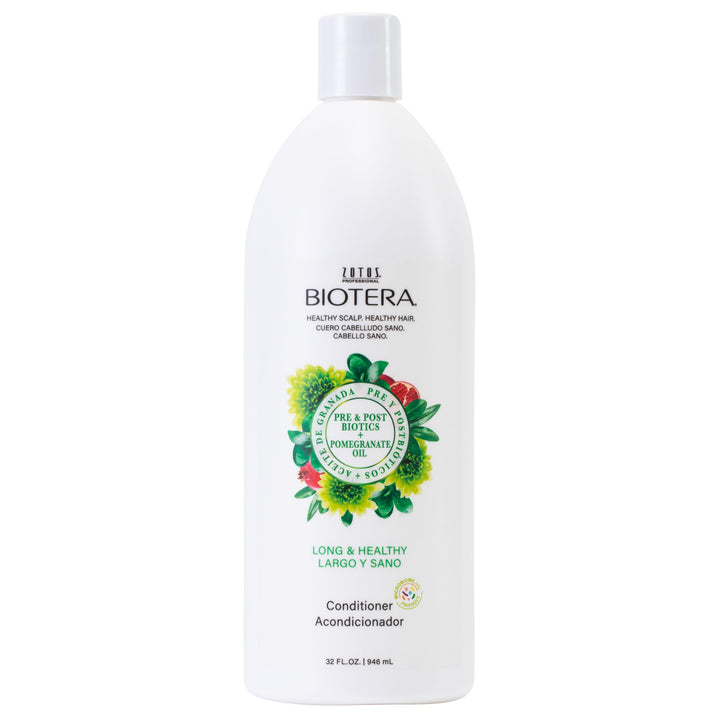 Biotera front bottle showing product and size, clear labeling benefit
