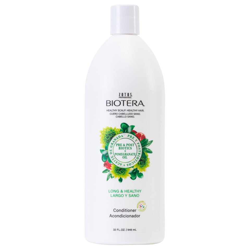 Biotera front bottle showing product and size, clear labeling benefit