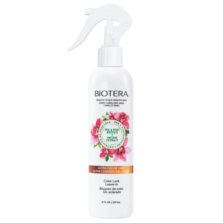 Biotera front bottle showing label and color-lock benefit