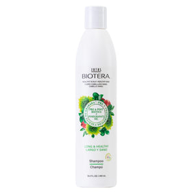 Biotera bottle front view showing label and salon-strength benefits
