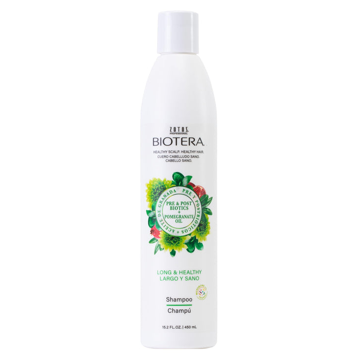 Biotera bottle front view showing label and salon-strength benefits