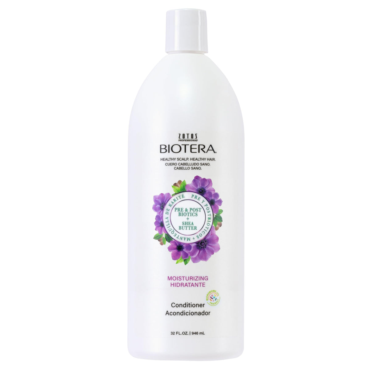 Biotera front bottle showing label and size, highlights lightweight hydration benefit