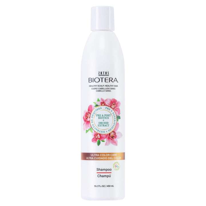 Biotera bottle front view showing label and 15.2 fl oz size benefit