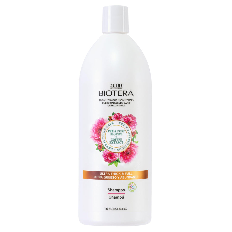 Biotera front bottle showing label and 32 fl oz size benefits