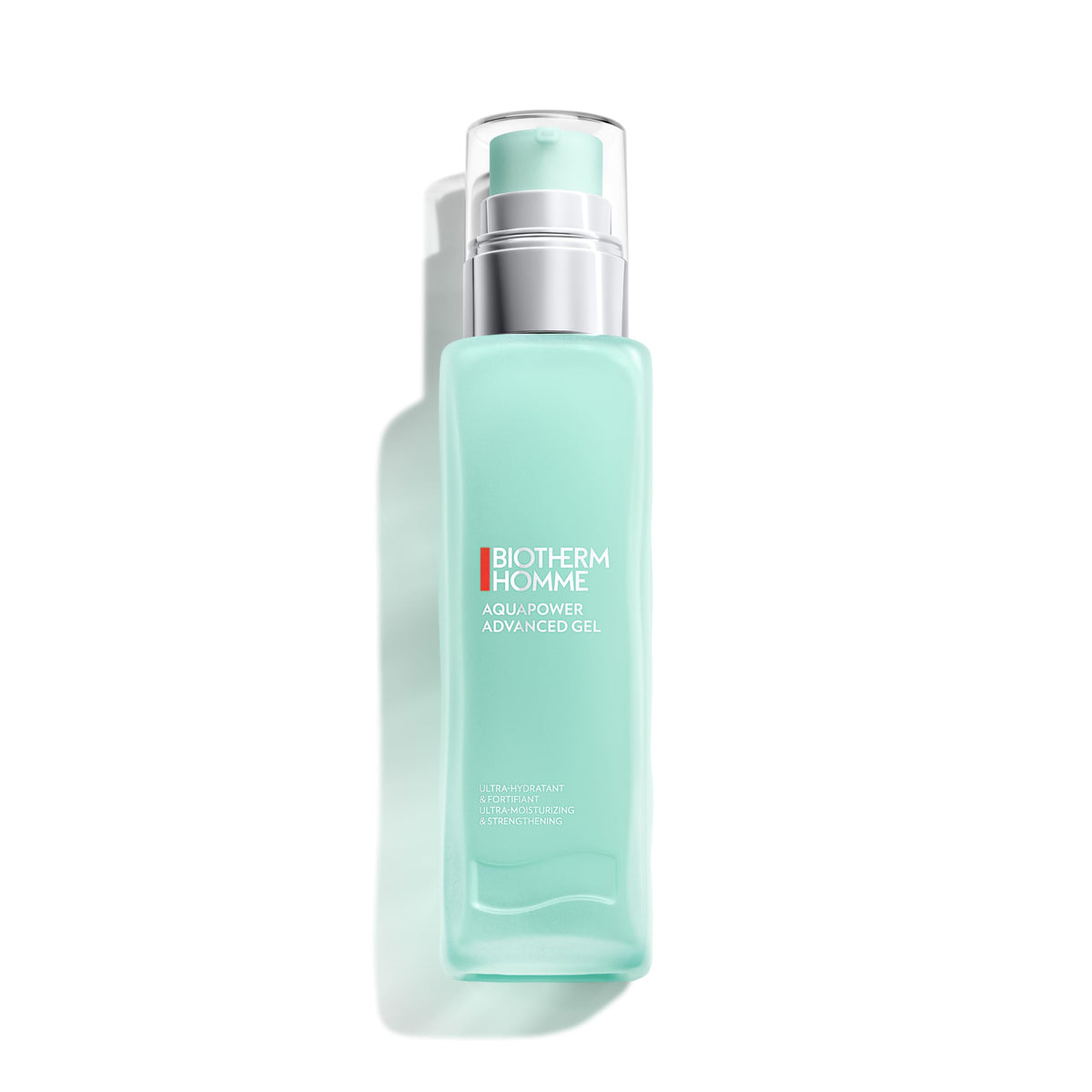 Biotherm Aquapower front packaging showing clean branding and bottle benefit