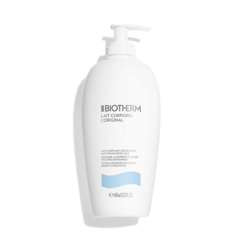 Biotherm front packaging showing bottle and label, clear product identity and benefit