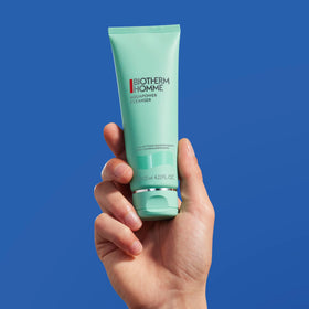 Biotherm label close-up highlighting Life Plankton and ingredients