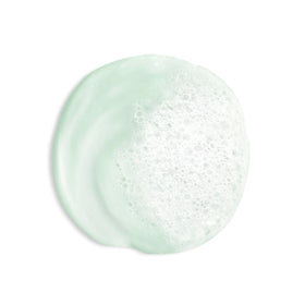 Biotherm gel-to-foam texture demonstrating gentle cleansing effect