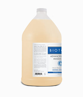 BIOTONE gel texture close-up demonstrating silky smooth glide and coverage benefit