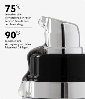 Biotulin pump and box label detail highlighting ingredient transparency