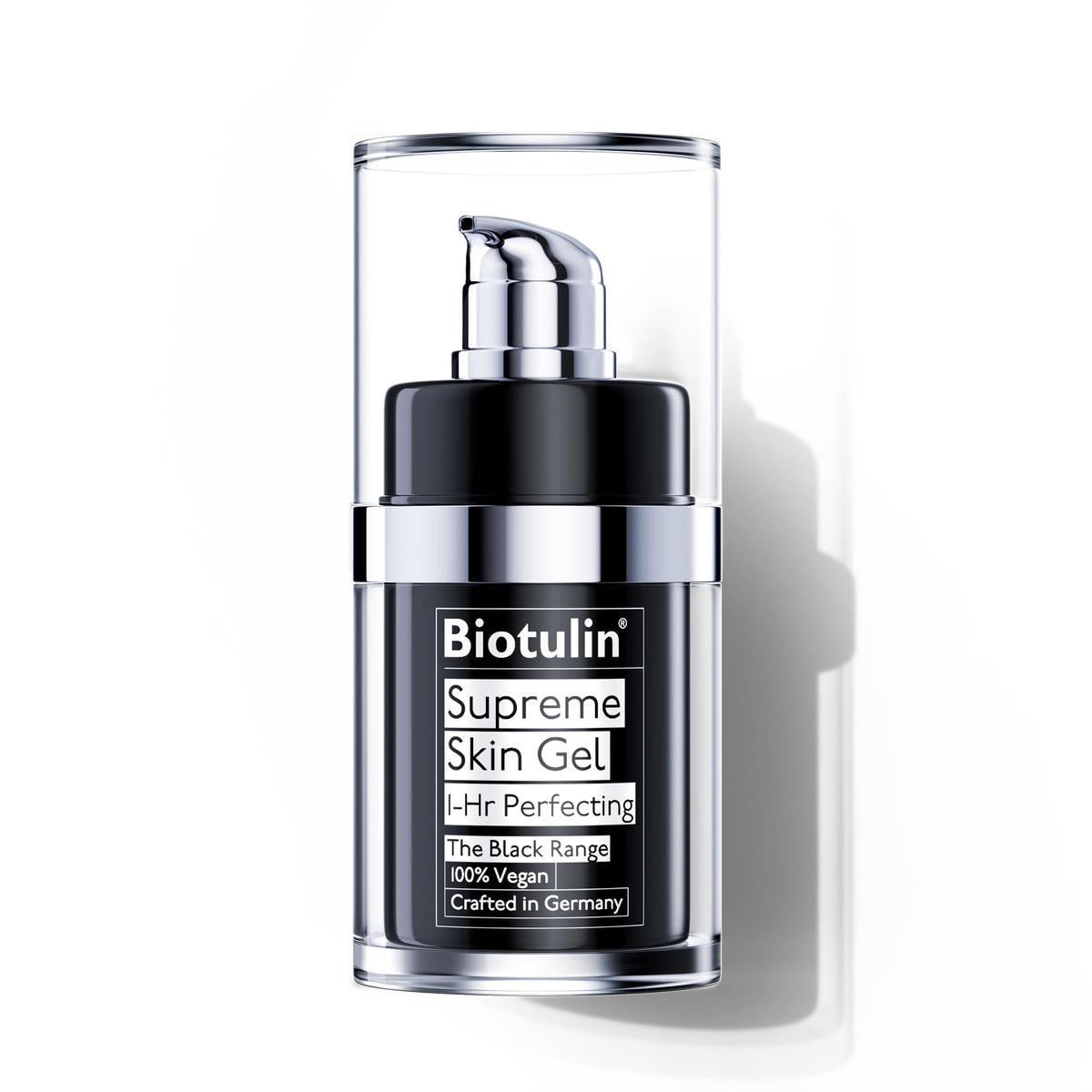 Biotulin front packaging showing product benefits and compact design