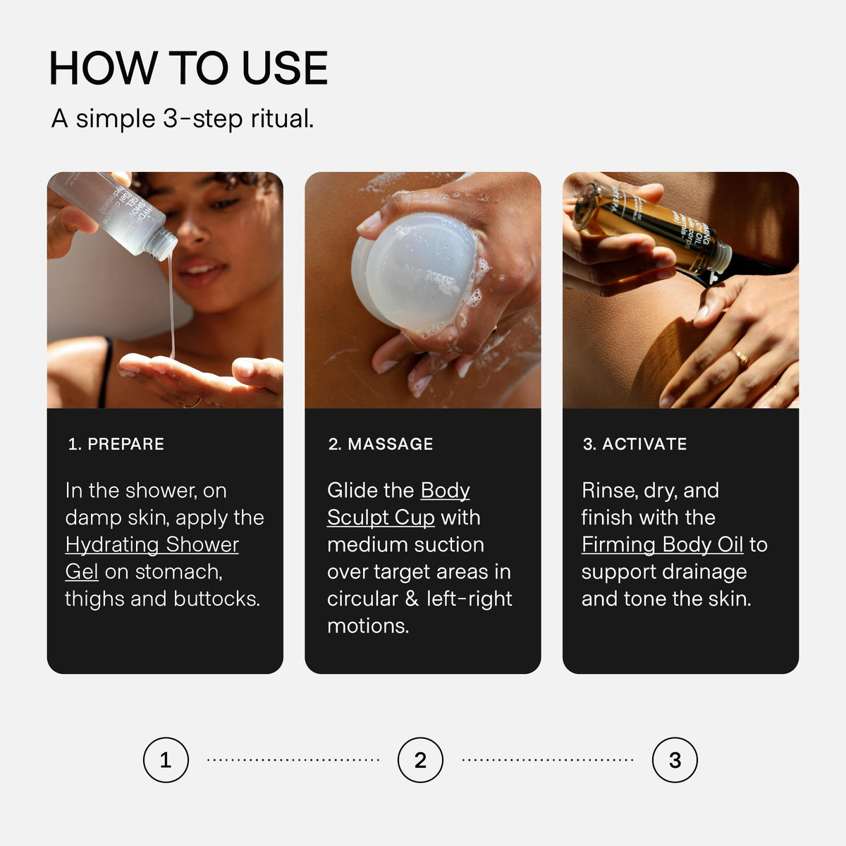 biotyspa coffee extract and macadamia oil ingredients highlighting nourishment