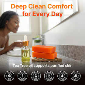 BIOXI coconut and aloe botanicals depicting hydration benefits