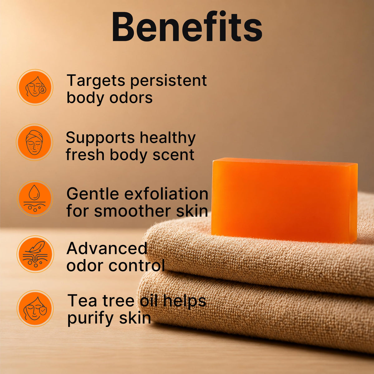 BIOXI persimmon extract visual highlighting natural odor control