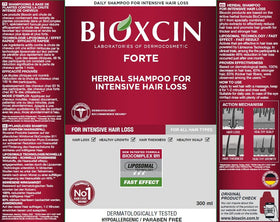 BIOXCIN natural herbal ingredients displayed to emphasize nourishment